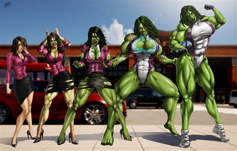 She hulk transformations Playlist